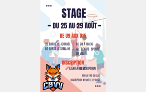 STAGE DE RENTREE