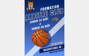 FORMATION ARBITRE CLUB